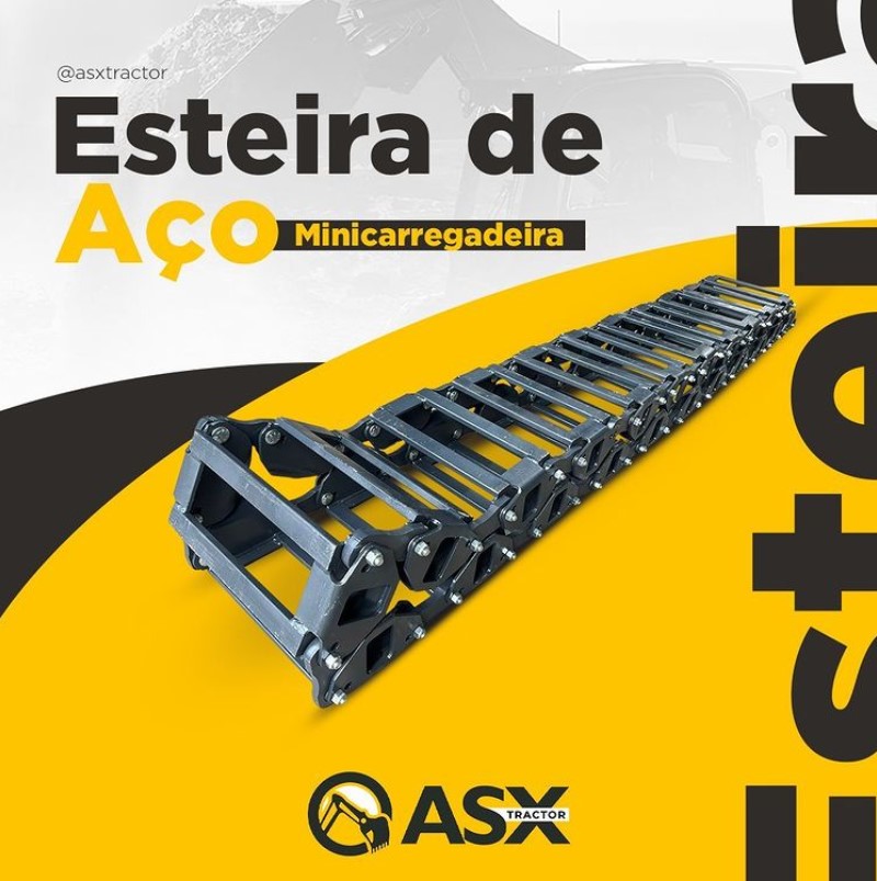 Imagem do Esteira de Aço para Minicarregadeira