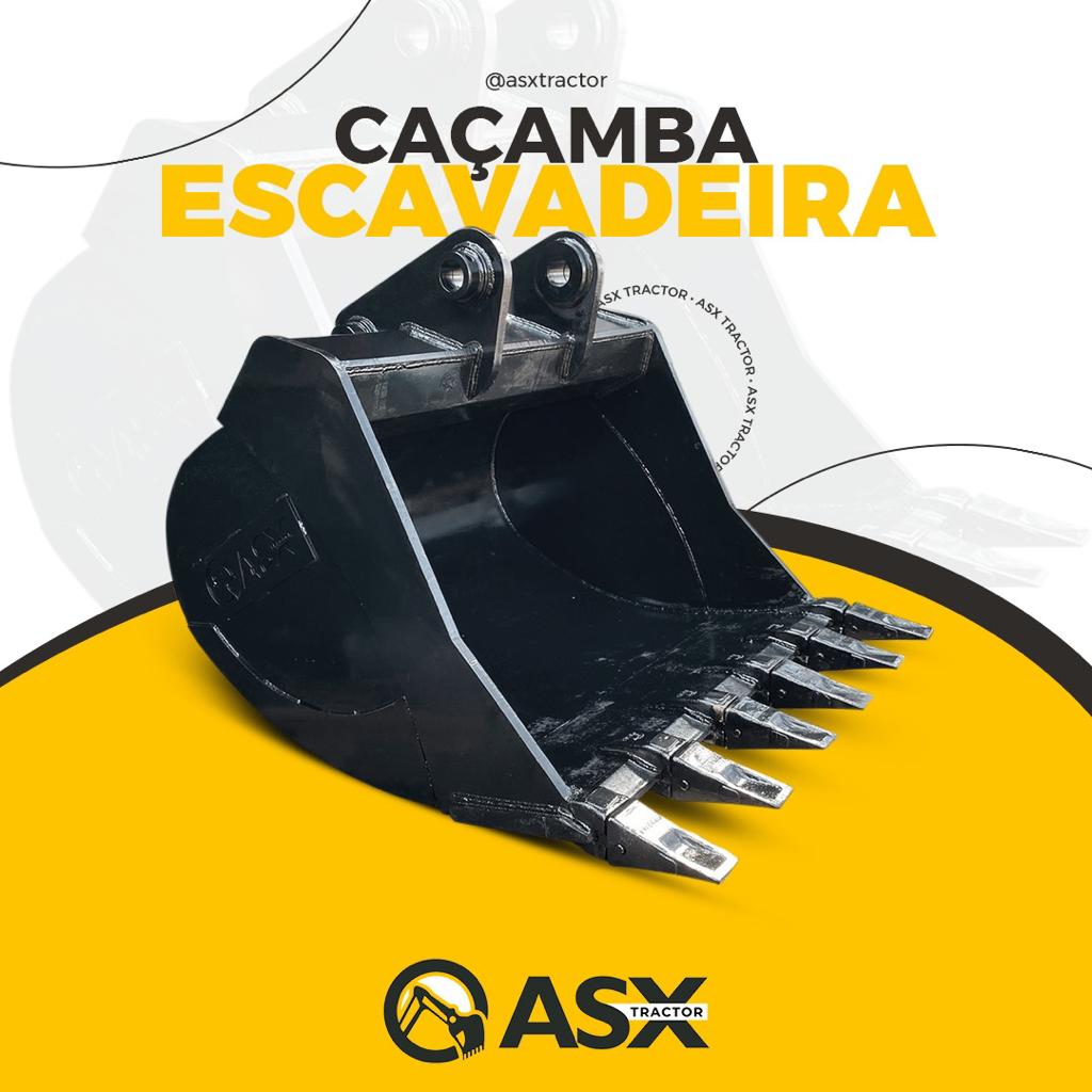 ASX Tractor - CAÇAMBA ESCAVADEIRA