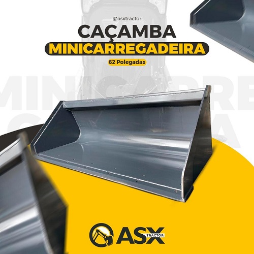 ASX Tractor - CAÇAMBA MINICARREGADEIRA