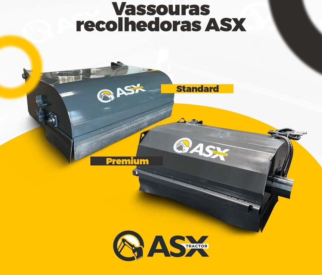 ASX Tractor - VASSOURA RECOLHEDORA