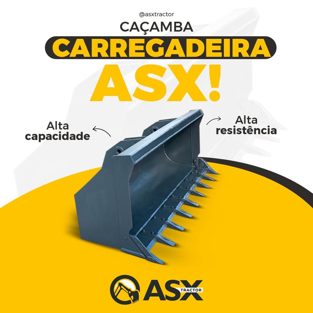 ASX Tractor - Caçamba Carregadeira