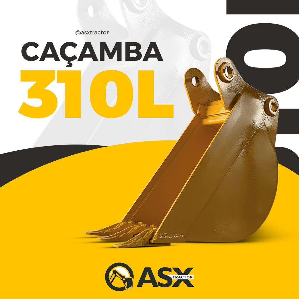 ASX Tractor - CaÃ§amba Retroescavadeira 310L