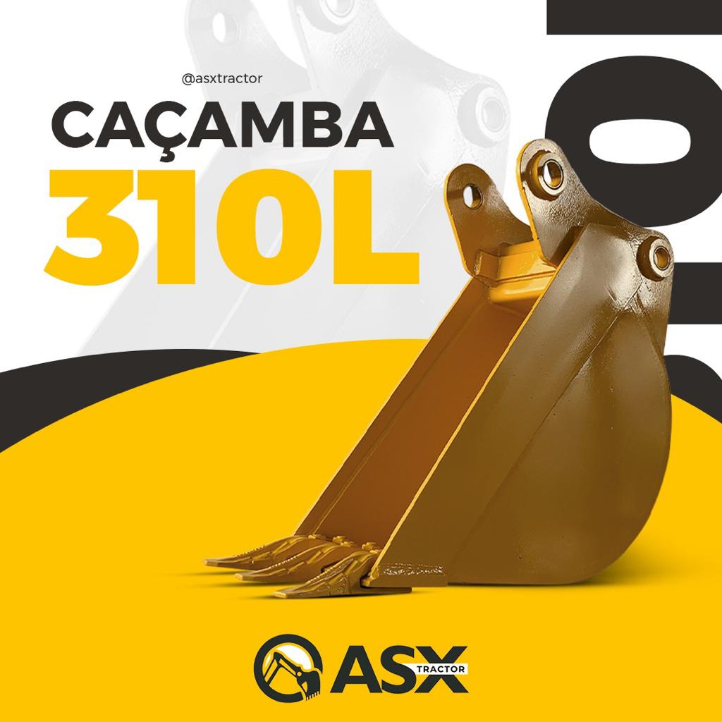 ASX Tractor - Caçamba Retroescavadeira 310L