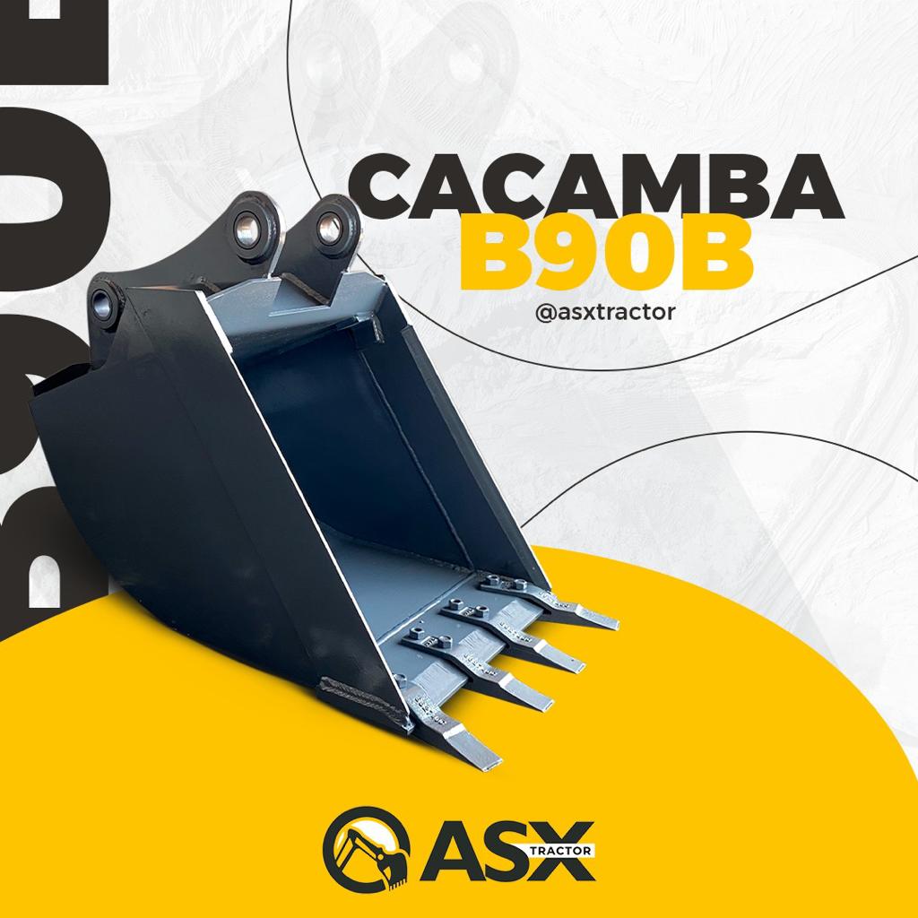 ASX Tractor - CaÃ§amba Retroescavadeira B90B