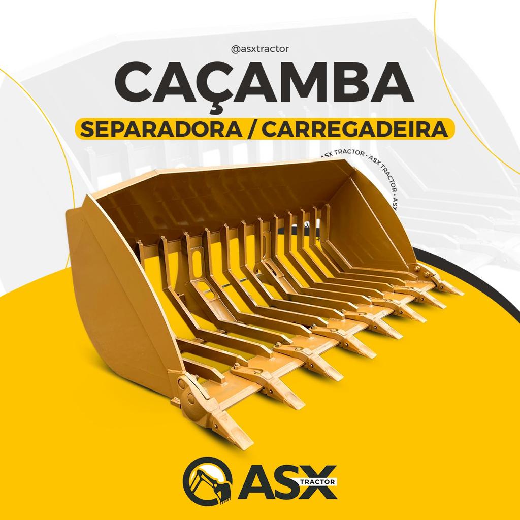 ASX Tractor - CaÃ§amba Separadora Carregadeira