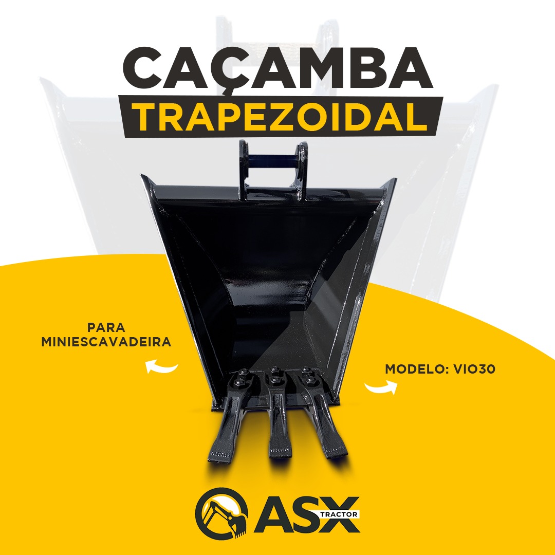 ASX Tractor - CaÃ§amba Trapezoidal