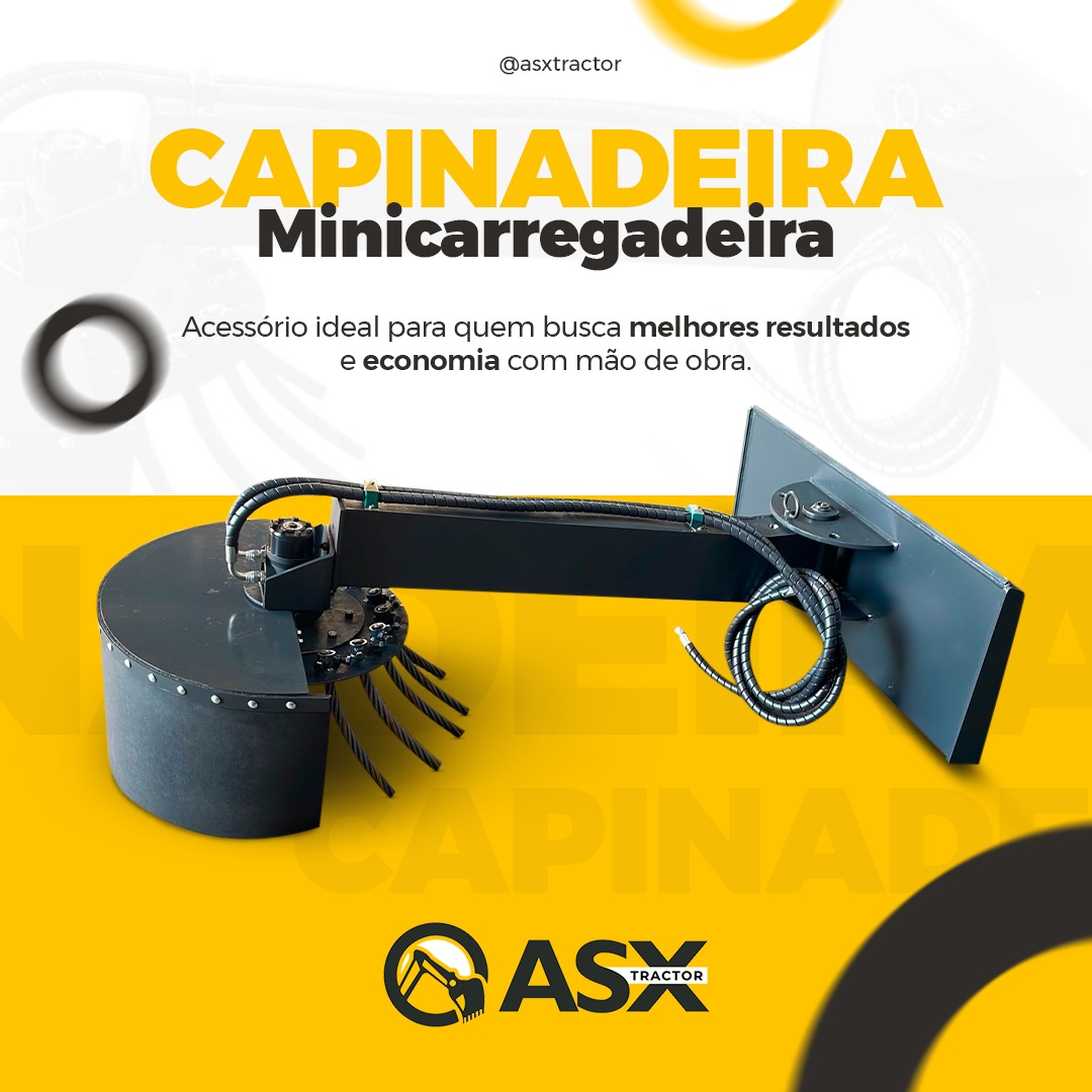 ASX Tractor - Capinadeira Minicarregadeira