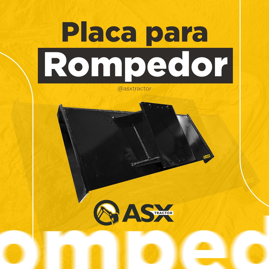 ASX Tractor - Placa para rompedor